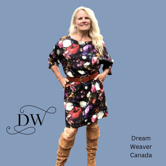 Rembrandt Garden Dress | Small Print | Gilmour Clothing - Picture 1 of 6